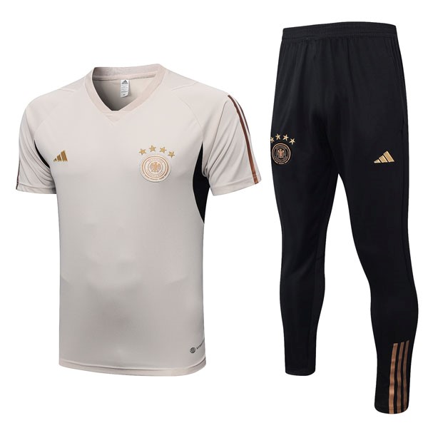 Entrenamiento Alemania Conjunto Completo 2022-2023 Gris Negro